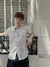 CAMISA MANGA CORTA LINO - BEIGE