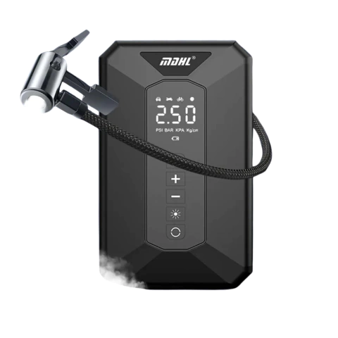 Compresor de aire portátil recargable CQB-005 – Ideal para autos, motos, bicicletas y balones - comprar online