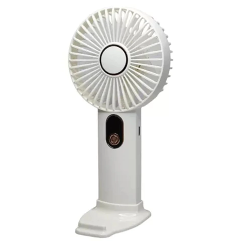 Ventilador Recargable 4” S269 – 5 Velocidades, Soporte para Celular y Panel Indicador de Carga - comprar online
