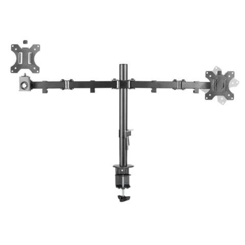 Soporte Doble Brazo para Monitores de 13” a 27” – Montaje VESA 10x10, Código Z022 - comprar online