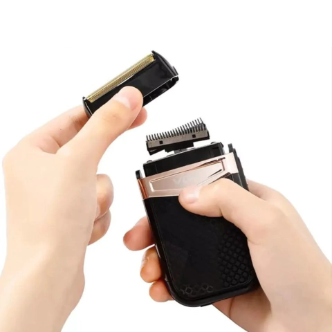 Afeitadora Eléctrica VGR V-331, Recargable por USB, Uso en Seco, Compacta y Portátil 9.5x2.8x5.5 cm - comprar online