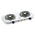 Estufa eléctrica 2 puestos 1000w - comprar online