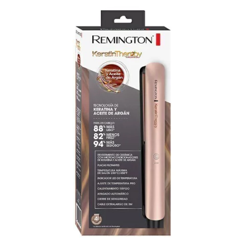 Plancha alisadora original Remington Keratin Therapy