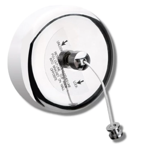 Tendedero interior retráctil SUS304 1 línea de 2,8 metros