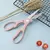 Set Cuchillos 6 Pzs Acero Inoxidable Mármol Mango Ergonómico ER-0278