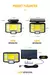 Lámpara solar 96 led con sensor de movimiento JD-2096 - comprar online