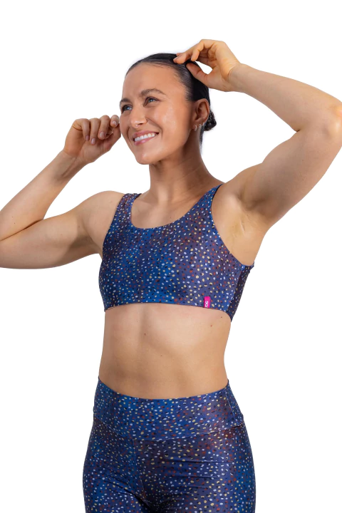 Top Rosa Confetes da Festa