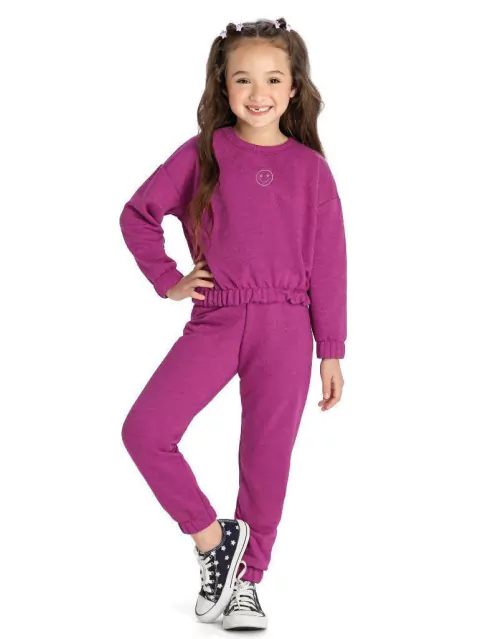 Conjunto Moletom Menina Elian