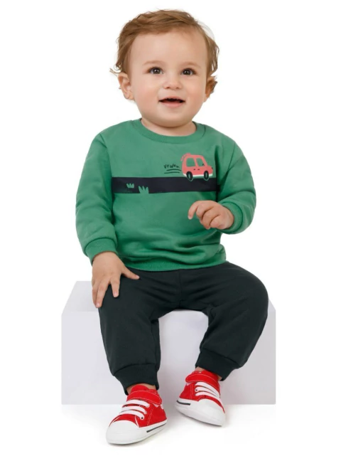 Conjunto Moletom Menino Malwee