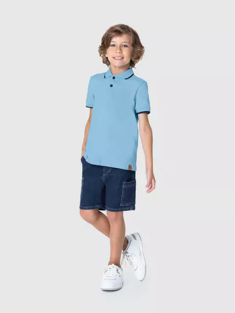 Polo Infantil Masculina Malwee
