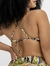 Biquini Top Com Bojo E Recorte Estampado Banho de Mar - comprar online