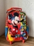 Mochila De Rodinha Menino Mickey Mouse Xeryus