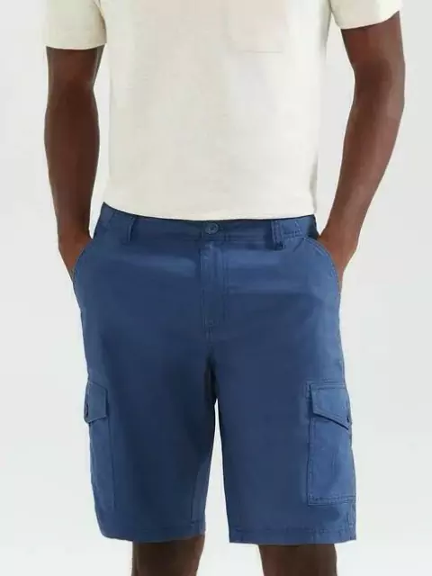 Bermuda Cargo Masculina Em Sarja Hering