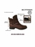 Bota Feminina Cano Baixo Couro Bottero 361703-1 - loja online