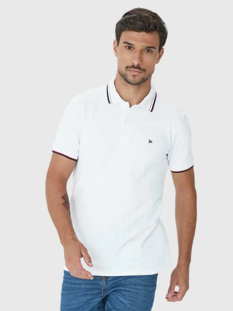 Polo Slim Masculina Malwee