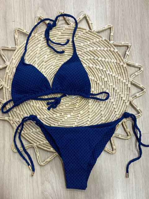 Biquini Cortininha textura Rivanna