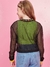 Blusa Top Cropped Regata e Sobreposição Vic Vicky - comprar online