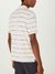 Camisa Polo Masculina Manga Curta Fio Tinto Listrada Hering na internet
