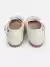 Sapatilha Pampili Mini Mariah Laço Glitter e Strass Off White - Nalva Modas