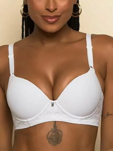 Sutiã Ultrafirmadora Base Renda Nayane