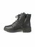 Bota Coturno Dakota Almeria Black Glitter G9672 - Nalva Modas