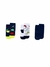 Kit Meia Lupo Kids 3 Pares Estampada