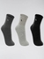 Kit Meia 3 Pares Cano Medio Lupo
