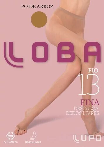 Meia Calça Lupo Fio 13 Dedos Livres