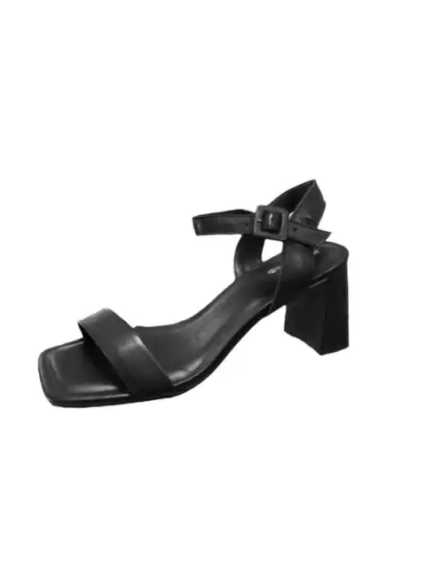 Sandalia Salto Médio Couro Bottero 342802