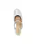 Slingback Salto Bloco Prata Ramarim 2417131 - Nalva Modas