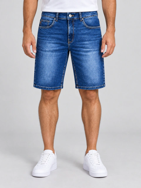 Bermuda Jeans Masc Gangster