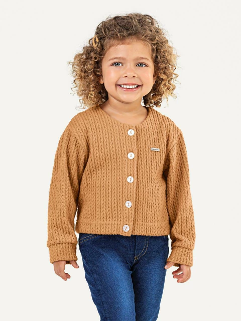 Casaco De Lâ Menina Colorita