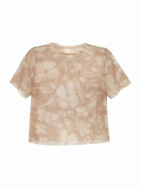 Blusa Com Renda Feminina Marialicia