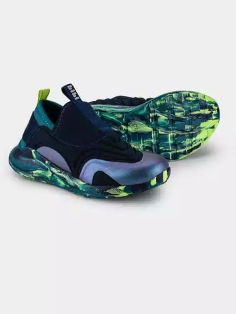 Tênis Infantil Bibi Evolution II Azul e Amarelo 1203075