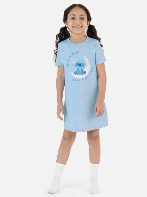 Camisola Stitch Disney Menina Malwee