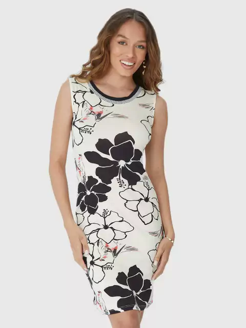 Vestido Feminino Reto Plus Malwee