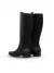 Bota Cano Longo Bottero Couro Napoli Preto 345801 - Nalva Modas