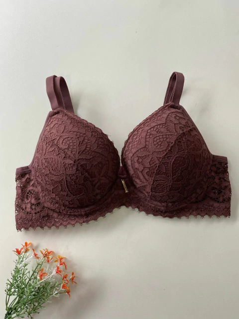 Sutia Base Cruzada Bojo Lua Renda Nayane