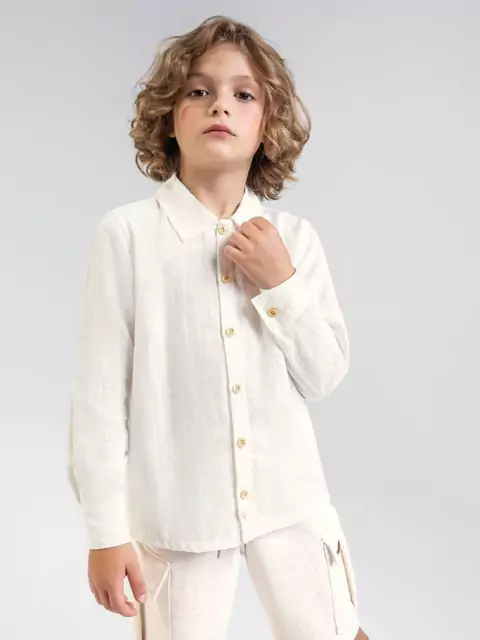 Camisa Manga Longa Menino Colorittá