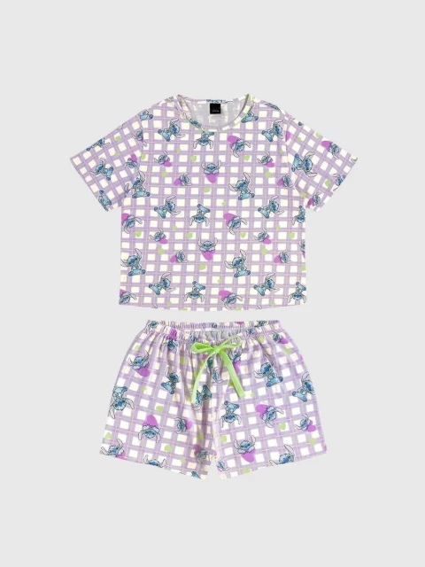 Pijama Feminino Stitch Malwee