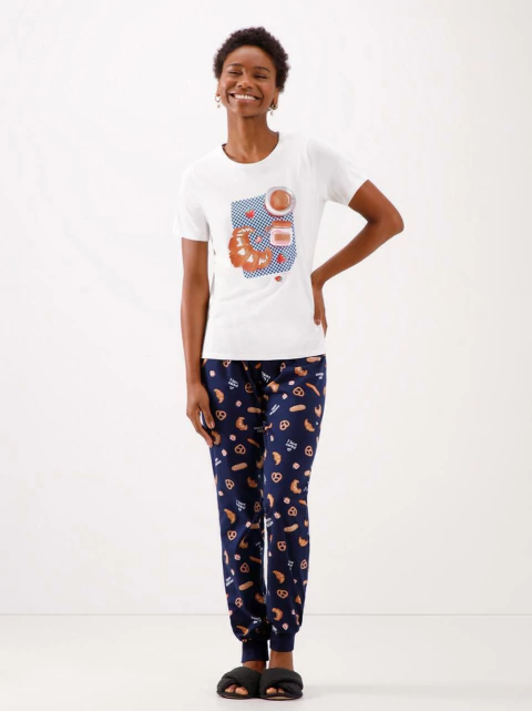 Pijama Estampado Lunender