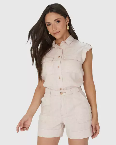 Shorts Feminino Sarja Malwee