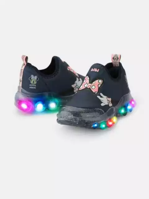 Tênis de Luz Bibi Roller Celebration 2.0 Minnie da Disney 1217087