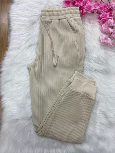 Calça Em Veludo Cotelê Feminina Facinelli