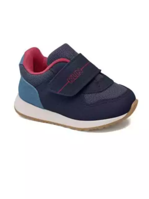 Tênis Klin Walk Baby Marinho Azul Vermelho 453111000