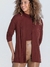 Conjunto Feminino Cardigan e Regata Canelado Marialícia
