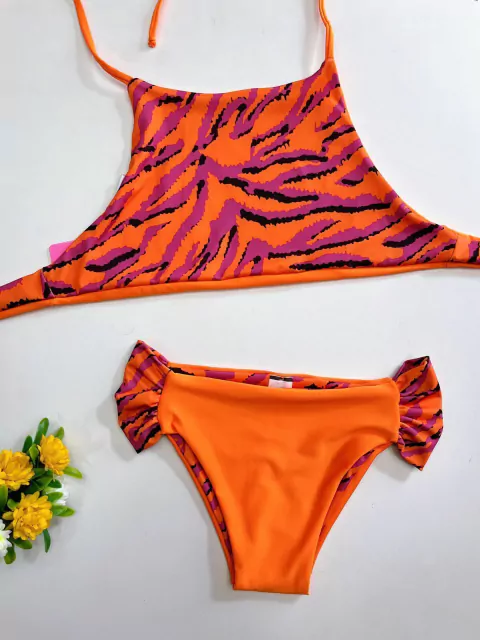 Conj Biquini Juvenil Dupla Face Arsie