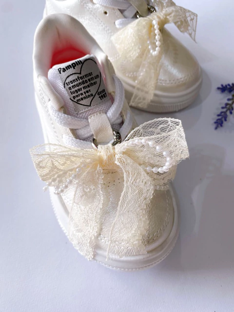 Tênis Pampili XP24 Branco C/Laço 736106