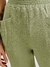 Calça Feminina Reta Cintura Alta Em Malha Texturizada - comprar online