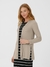 Cardigan Feminino Em Malha Canelada De Viscose Malwee